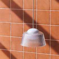 HAY Brim Pendant Transparent
