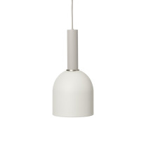 Ferm Living Collect High Socket Pendant Bell Grey White