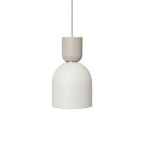 Ferm Living Collect Bell Socket Pendant Bell Grey White
