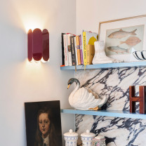 Auburn Red HAY Arcs Wall Light