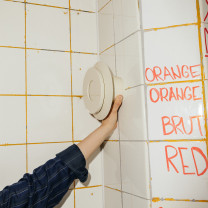 Linen Pholc Lille 18 Wall Light