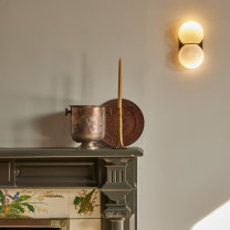 SkLO Twin 1.0 Wall Light in Living Room