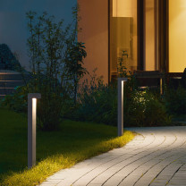 Silver BEGA 77264 LED Bollards