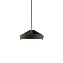 Marset Pleat Box 36 LED Pendant Dark Green White