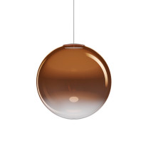 Lodes Non Random LED Pendant - 38, Glossy Bronze