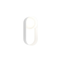 Hollis + Morris Oyster LED Sconce - White