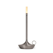 Graypants Wick LED Portable Lamp - Large, Graphite