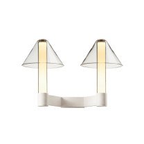 Marset Fragile A2 Wall Light White - Cone
