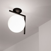 Black CW1 Flos IC Ceiling/Wall Light