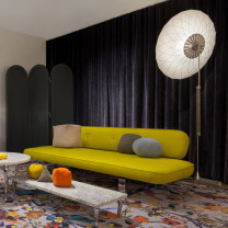 Moooi Filigree Floor Lamp in Sitting Room