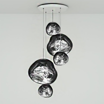Tom Dixon Melt Cluster Pendants - Chrome