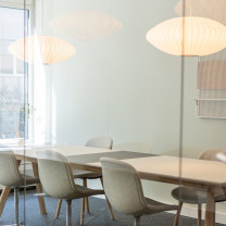 HAY Nelson Saucer Bubble Pendant in Office