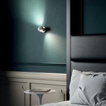 Lodes Nautilus Mini LED Wall Light Beside Bed