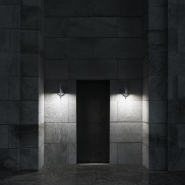 Flos Captain Flint Outdoor LED Wall Light Lifestyle Outdoors 4