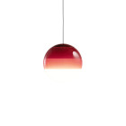 Marset Dipping Light LED Pendant 20 Burgundy