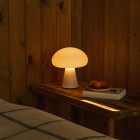 Gubi Obello LED Portable Table Lamp Lifestyle Bedroom