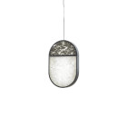 Brokis Geometric LED Pendant Grey White