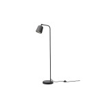 New Works Material Floor Lamp Dark Grey Concrete