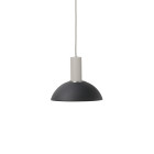 Ferm Living Collect Low Socket Pendant Hoop Grey Black