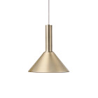 Ferm Living Collect Brass Pendant Cone High Brass