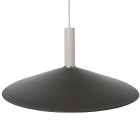 Ferm Living Collect High Socket Pendant Angle Grey Black