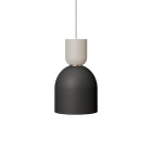 Ferm Living Collect Bell Socket Pendant Bell Grey Black