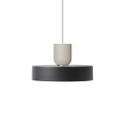 Ferm Living Collect Bell Socket Pendant Record Grey Black