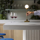 Northern Snowball Portable LED Table Lamp Lifestyle Kitchen Counter