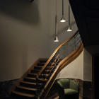 Petite Friture PYL Pendant - Steel on Stairwell