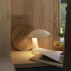 Louis Poulsen Rumee LED Portable Lamp Lifestyle Nook