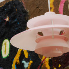 Louis Poulsen PH 5 320 Opal Pendant - Rose Details