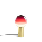 Marset Dipping Light LED Table Lamp S BurgundyBrass