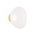 Tom Dixon Melt Surface LED Light - Opal / Gold