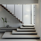 Lodes Nautilus LED Ceiling Light on Staircase