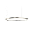 Panzeri Zero Round Horizontal LED Pendant 75 Titanium