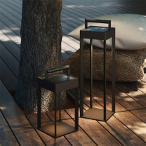 Astro Kuro Lantern Outdoor LED Portable Light Lifestyle Decking