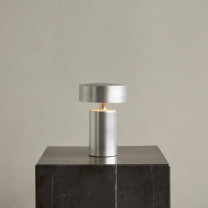 Aluminium Audo Copenhagen Column Portable Table Lamp