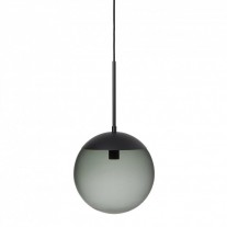 RUBN Lord 1 Pendant Light Black Smoke 300