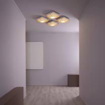 Secto Kuulto 9101 Small LED Ceiling  Wall Lamp Lifestyle Hallway