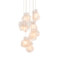 Bocci 100 Series LED Random Multiple Pendant 7 Clear