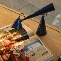 Tom Dixon Pose Table Lamp Indigo on Table
