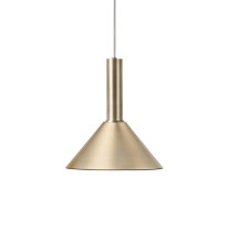 Ferm Living Collect Brass Pendant Cone High Brass