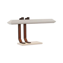 Bert Frank Rinato LED Table Lamp Dark Bronze White