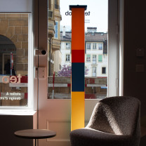 Santa & Cole La Bella Durmiente Floor Lamp in Shop Window