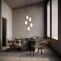 J.Adams & Co Nova Pendant Slim - Above Table