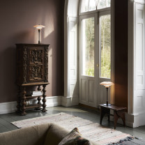 Louis Poulsen PH 3/2 Dusty Terracotta Limited Edition Table Lamp Lifestyle Lounge