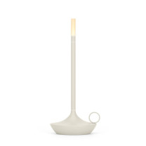 Graypants Wick LED Portable Lamp - Large, Mist Grey