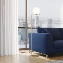 F2 Brass Flos IC Floor Lamp
