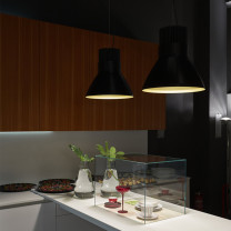 Black/Gold Flos Light Bell LED Pendants