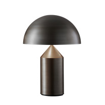 Oluce Atollo Table Lamp Large Satin Bronze